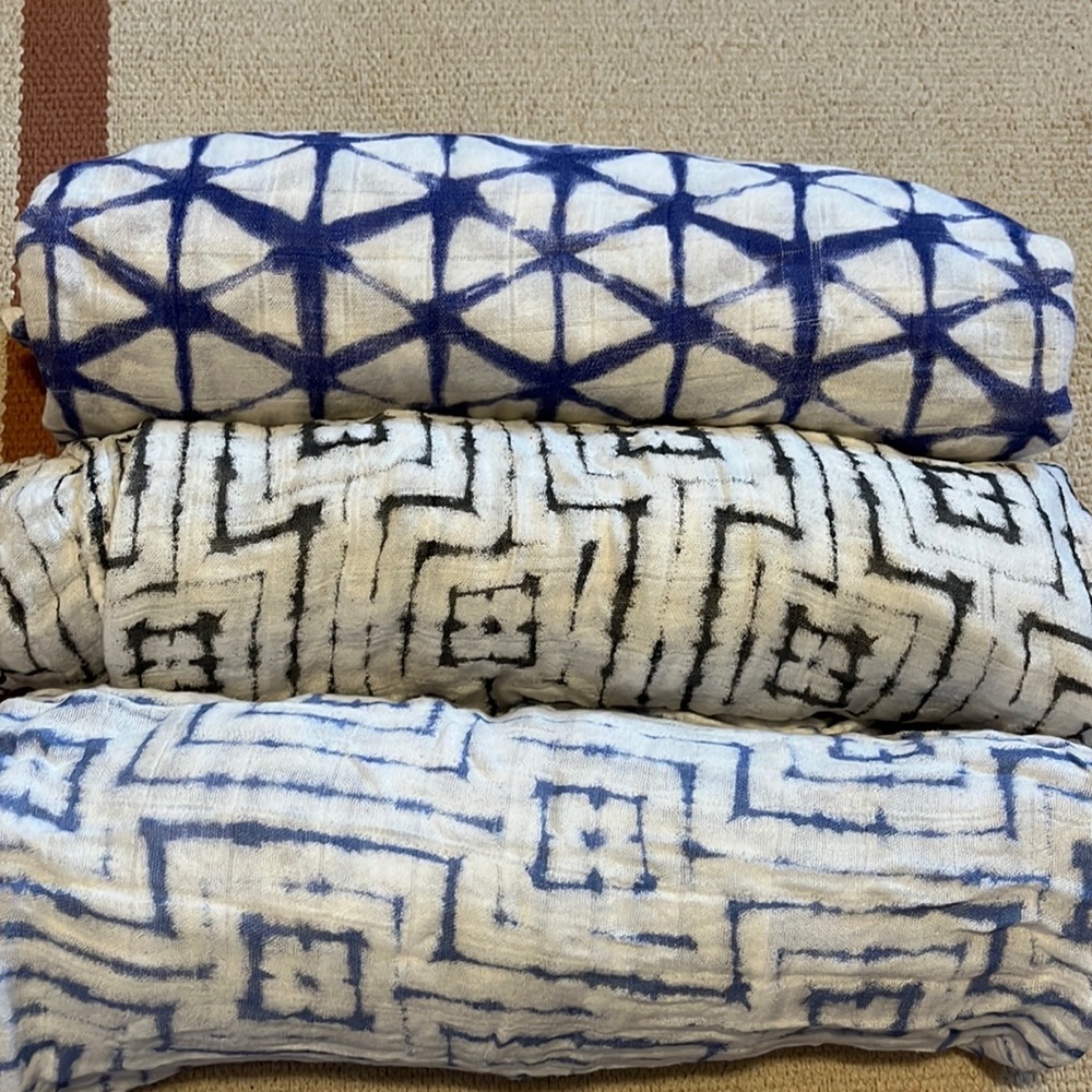 Aden + Anais Shibori Swaddles